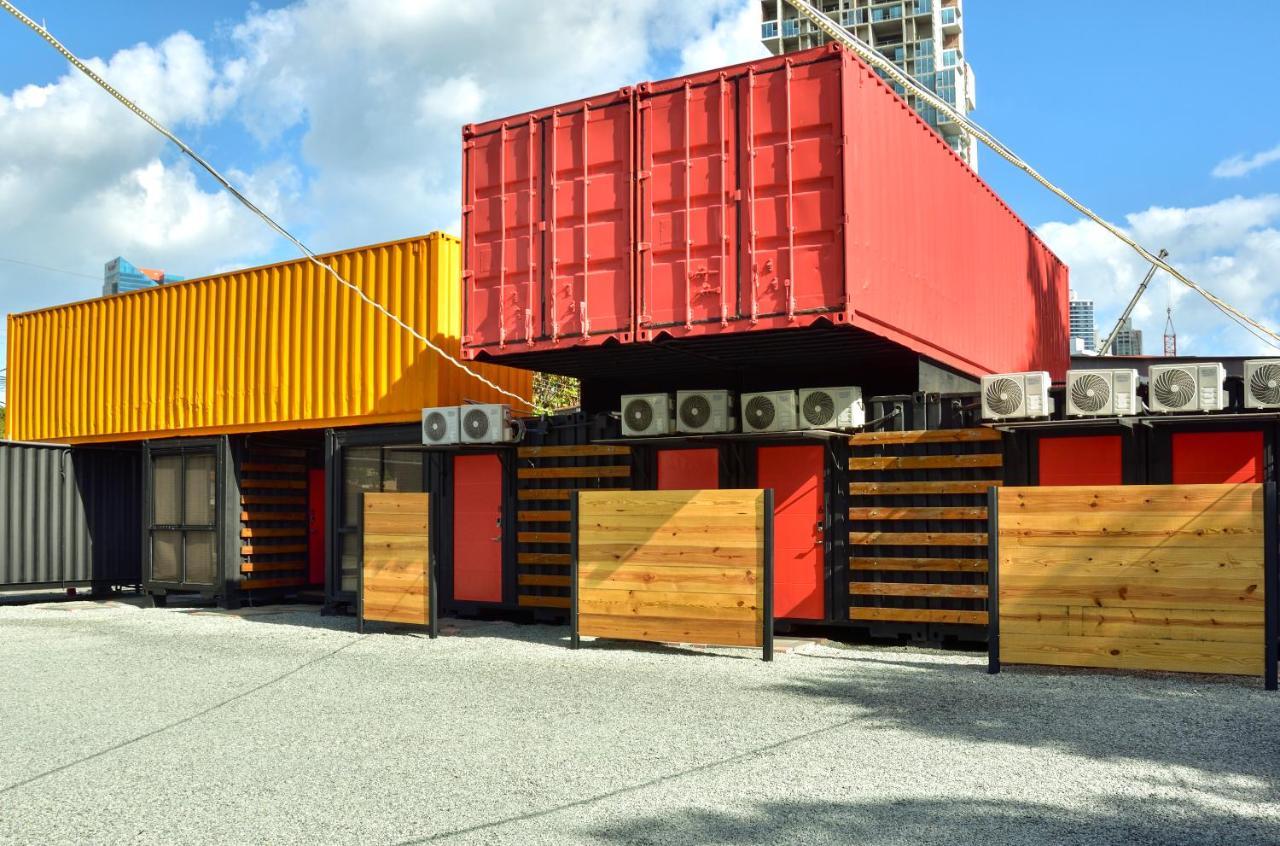 Nomada Republic Container Hotel Kota Panama Bagian luar foto